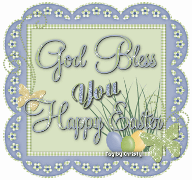 God Bless You Happy Easter