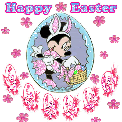 Happy Easter with Minnie
