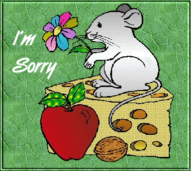 I'm Sorry mouse