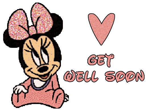 Get Well Soon With Minnie Mouse