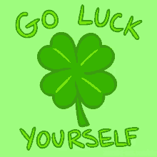 Good luck yourself