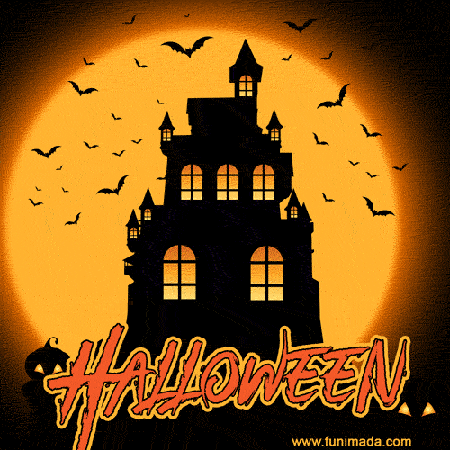 Halloween haunted Castle
