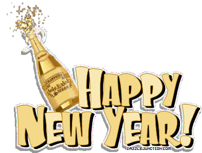 Happy New Year Champagne 2