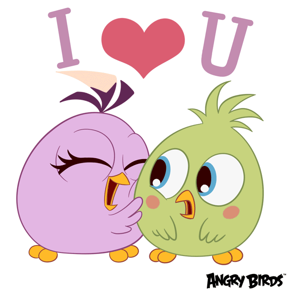 I Love You Angry Birds