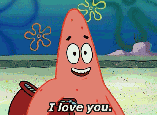 I Love You Spongebob Patrick