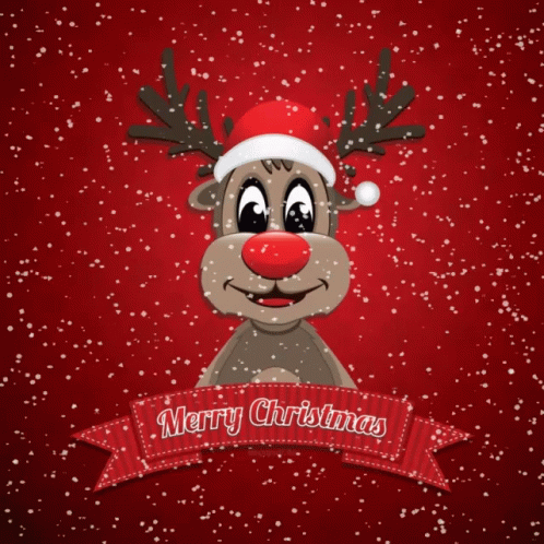 Merry Christmas reindeer