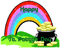 Happy St Pattys rainbow