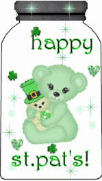 Jar of Bear Happy St Patrick