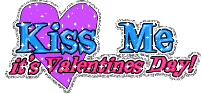 Kiss me it's Valentine's Day!
