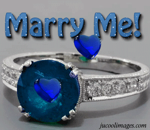 Marry Me! ring glitter
