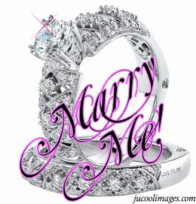 Marry Me! ring graphic