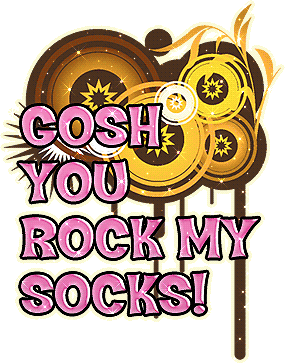 Gosh You Rock My Socks