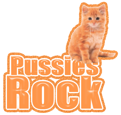 Pussies Rock Glitter
