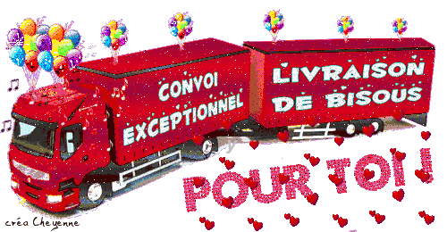 Livraison de Bisous pour toi!