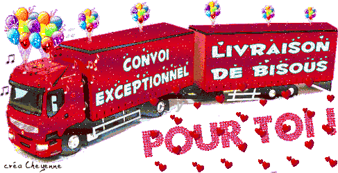 Livraison de Bisous pour toi!