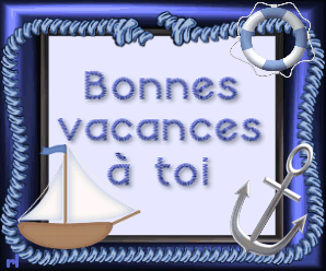 Bonnes Vacances à toi!