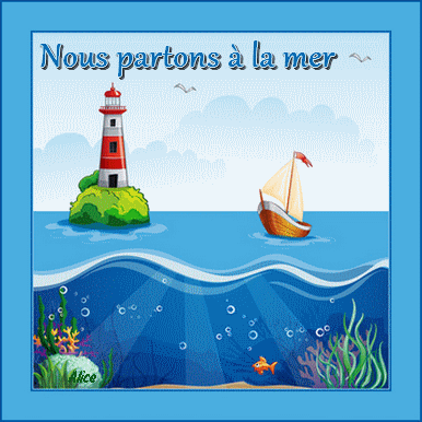 Nous partons à la mer