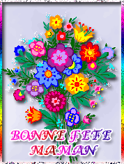 Bonne Fête Maman bouquet de fleurs