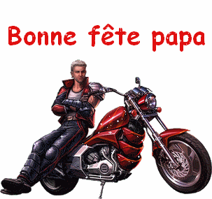 Bonne Fête Papa moto