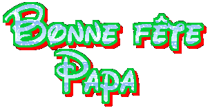 Bonne Fête Papa vert