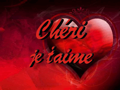 Je t'aime chéri