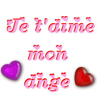 Je t'aime mon ange