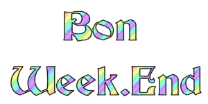 Bon Week-end de Pâques