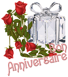 Bon Anniversaire cadeau scintillant