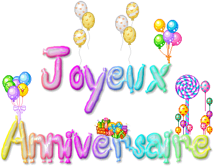 Joyeux Anniversaire Festif