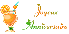 Joyeux Anniversaire cocktail