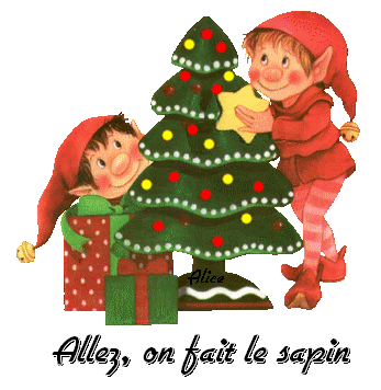 Allez on fait le sapin