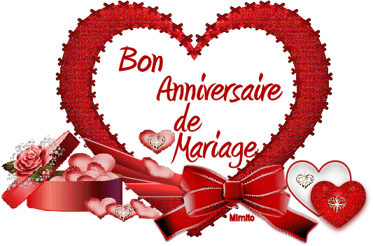 Bon Anniversaire de Mariage