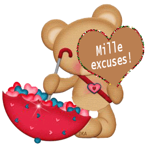 Mille excuses!