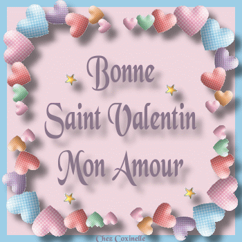 Bonne Saint-Valentin mon amour