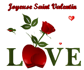 Joyeuse Saint-Valentin love