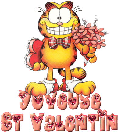 Joyeuse St-Valentin avec Garfield
